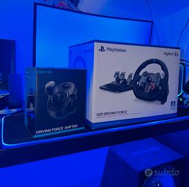 Logitech G29 PS5 + Cambio Manuale GARANZIA 165g