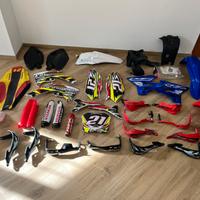 Plastiche HM e Honda CRF e ricambi am6 e CRF
