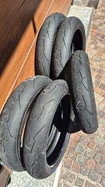 Pirelli supercorsa V2 SC1 usati 120/70 - 180/60