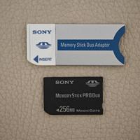 Memory Stick Pro Duo 256mb Sony