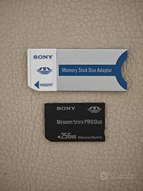 Memory Stick Pro Duo 256mb Sony