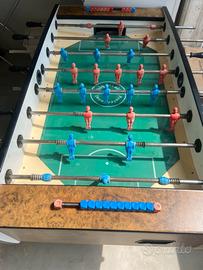 Biliardino Biganzoli a stecche passanti