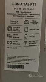 tablet icona Acer p11