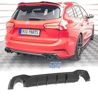 DIFFUSORE FORD FOCUS ST 18- NERO LUCIDO