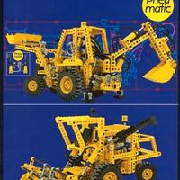 Lego Technic 8862 1989 - Scavatrice e Mietitrebbia