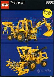 Lego Technic 8862 1989 - Scavatrice e Mietitrebbia