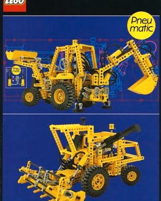 Lego Technic 8862 1989 - Scavatrice e Mietitrebbia