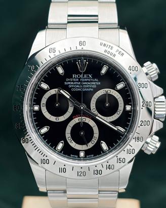 Rolex Daytona 116520 RRR Card Nero