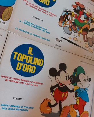 lotto topolino d'oro 12 albi