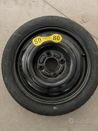 Ruotino nuovo 115/70r15 et40