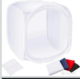 Cubo fotografico NEEWER, box pieghevole, lightbox.