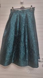 Gonna midi ruota donna M