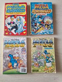 lotto di 4 fumetti Mega Almanacco e Mega 2000