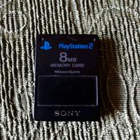 Memory Card da 8 MB originale Sony Ps2