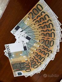Banconote 200€ Set X10