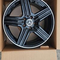 4 cerchi Nuovi 18 Mercedes classe A B C E Cla Gla 