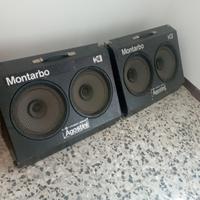 COPPIA CASSE SPIA MONTARBO VINTAGE