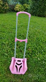 trolley porta zaino pieghevole  rosa easy  SJ GANG