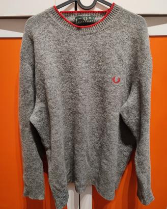 Maglione Fred Perry XL 100% lana