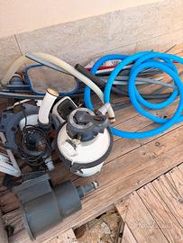 Piacina tonda 4 metri autoportante