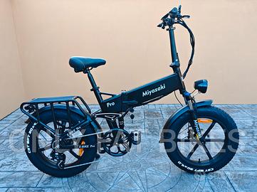 Bici elettrica fat biammortizzata nuova garanzia 