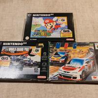 Lotto 3 videogiochi Nintendo 64 N64 Gig Ita Eu