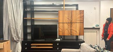 Libreria marchetti legno massello