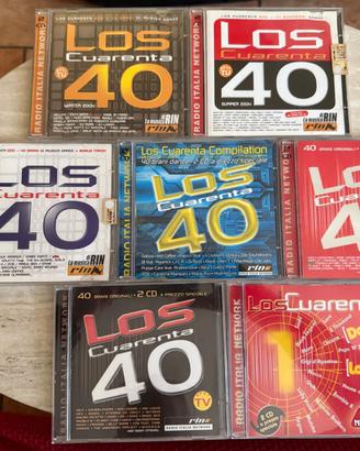Los Cuarenta 40  7CD Lotto