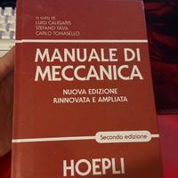 Manuale hoepli meccanica