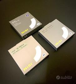 Kit filtri fotografici circolari a vite NISI 82mm