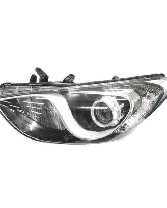 FARO SINISTRO HYUNDAI I30 12- INTERNO CROMO NERO
