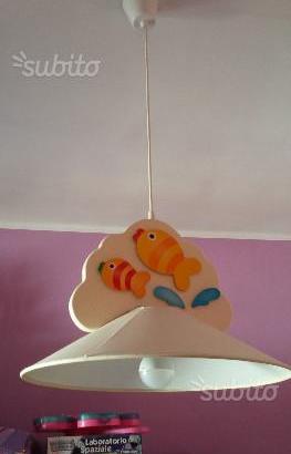 Lampadario e metro per cameretta bambino