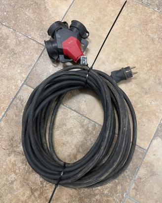 Prolunga industriale professionale, 15 m