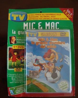 Dvd cartone animato Nuovo Mic & Mac la grande avve