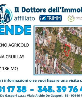 Terreno zona Cruillas 1186 mq