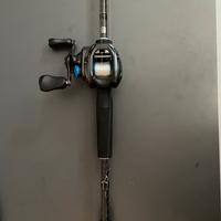 Canna e mulinello da casting