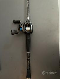 Canna e mulinello da casting