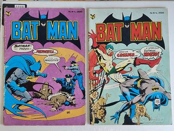 Lotto Batman n.4 e n.5 (1976)-Editrice Cenisio