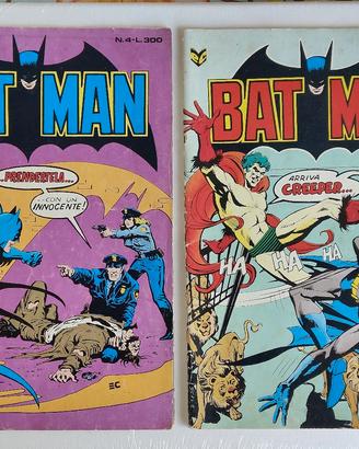 Lotto Batman n.4 e n.5 (1976)-Editrice Cenisio