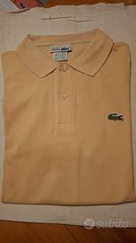 Lacoste polo arancio chiaro
