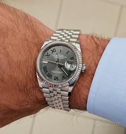 Rolex datejust 36 126234 jubilee wimbledon 2024