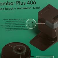 Roomba plus 406 combo robot lava e aspira