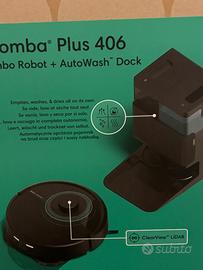 Roomba plus 406 combo robot lava e aspira