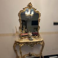 Consolle oro classica