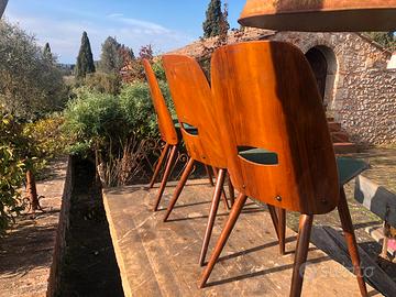 3 sedie vintage design