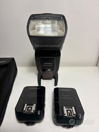 Flash per canon yongnuo + 2 trigger