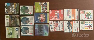 KIT COMPLETO Libri Scolastici Prima Media + Trienn