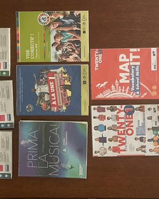 KIT COMPLETO Libri Scolastici Prima Media + Trienn