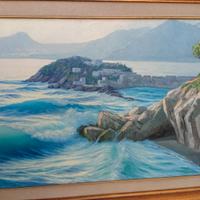 Quadro Marina di Guglielmo Welters - Olio su tela