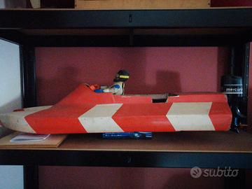 Motoscafo rc vintage